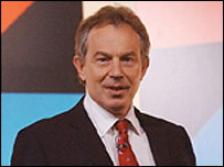 Tony Blair, Labour Party <font size=-2>(Source: BBC)</font>