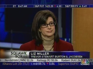 Liz Miller, Trevor Stewart Burton & Jacobsen <font size=-2>(Source: CNBC)</font>