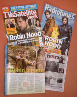 BBC's <i>Robin Hood</i> publicity <font size=-2>(Source: Wikipedia)</font>