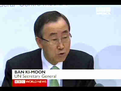 Ban Ki-Moon, UN Secretary General <font size=-2>(Source: BBC)</font>