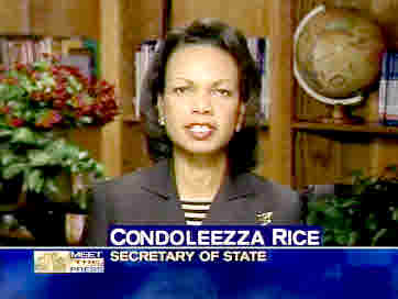 Secretary of State Condoleezza Rice <font face=Arial size=-2>(Source: NBC)</font>