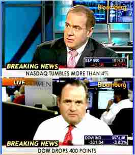  Top: Scott Minerd of Guggenheim Partners. Bottom: John O'Donoghue, Cowen and Company, LLC <font face=Arial size=-2>(Source: Bloomberg)</font>