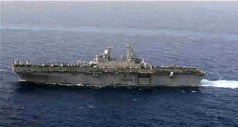 Amphibious assault ship USS Kearsarge