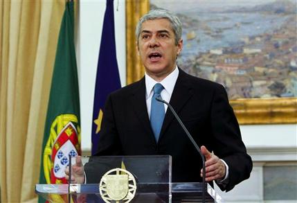 Portugal's prime minister Jos Scrates on Wednesday