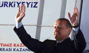 Recep Tayyip Erdogan on Sunday