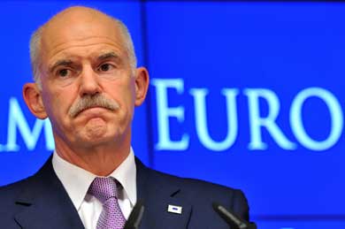 Greek Prime Minister Georgios Papandreou (Kathimerini)