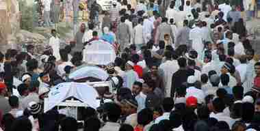 Funeral of three people killed on Thursday (PPI)