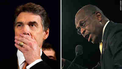 Herman Cain upsets Rick Perry as winner of Florida straw poll (CNN)