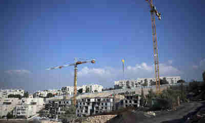 New settlement construction site in Gilo, east Jerusalem (AFP)