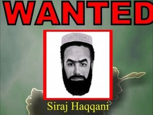 WANTED poster Siraj Haqqani, another Haqqani network leader