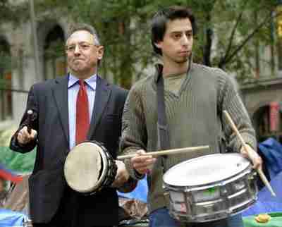 Wall Street protesters (AFP)