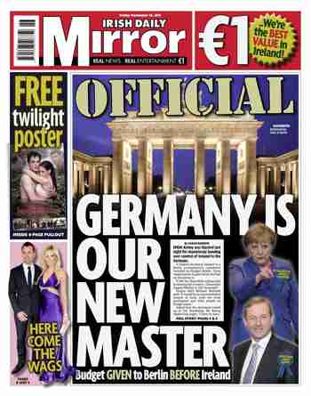 Irish Daily Mirror, November 18, 2011