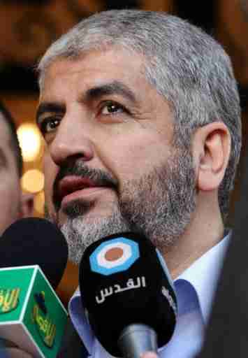 Hamas chief Khaled Meshaal (AFP)