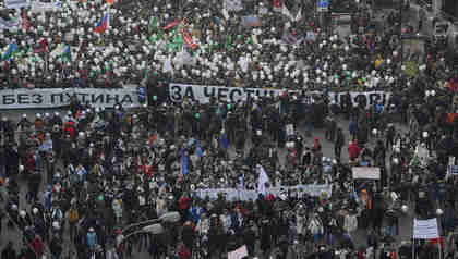 Anti-Putin march in Moscow on Saturday