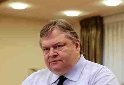 Greece's finance minister Evangelos Venizelos