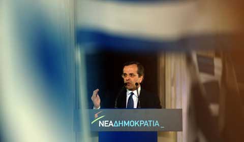 New Democracy candidate Antonis Samaras is expected to win, but he'll have to compromise with the far left and far right (Kathimerini)