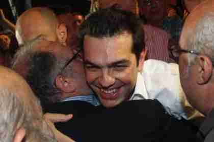 Alexis Tsipras, 38, whose Coalition of the Radical Left (SYRIZA) took second place in a surprise on Sunday (Kathimerini)