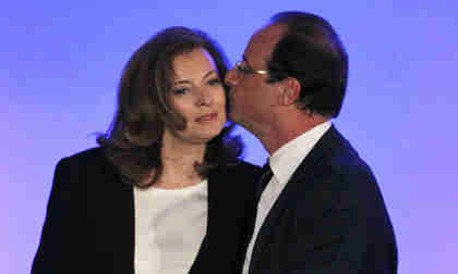 Franois Hollande and Valrie Trierweiler