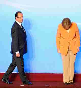 Hollande and Merkel (DAPD)