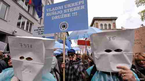 Strike in Slovenia