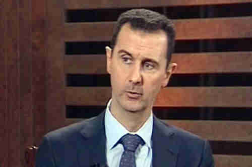 Bashar al-Assad on Wednesday