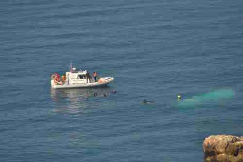 Turkish rescue boat finds water littered with bodies.  40 were pulled out of the water while still alive.