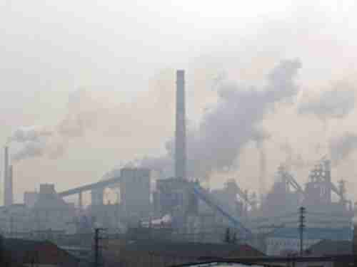 Smokestacks in China