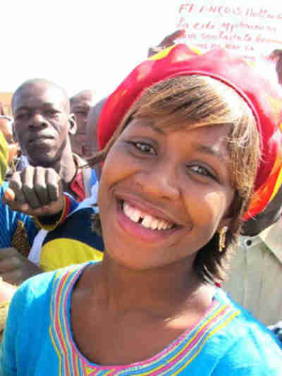 Timbuktu woman: 'I just want to say thank you from myself and the people of Mali - Vive la France! I hope Francois Hollande continues to help us and that that we can stay free like this' (BBC)