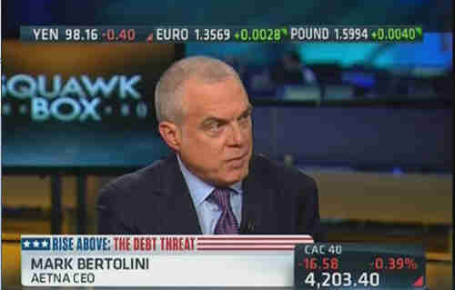 Aetna CEO Mark Bertolini