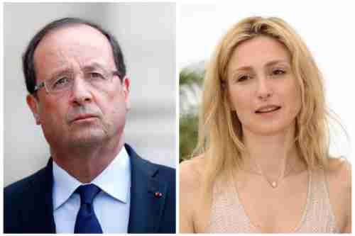 Franois Hollande and French actress Julie Gayet (EPA)