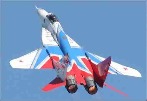 MiG-29 'Fulcrum' warplane (Richard Seaman)