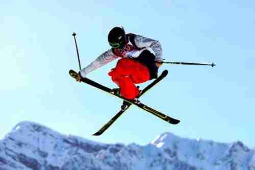 Joss Christensen, American gold medal winner in freestyle skiing