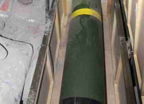 Iranian missile captured by Israel forces