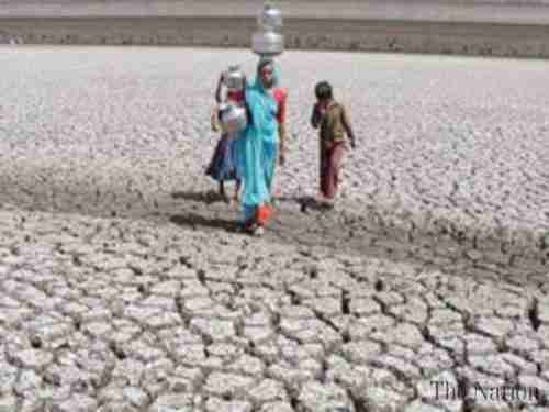 Hundreds of villages have been vacated in the drought (The Nation)