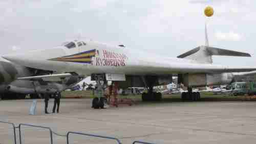 Tupolev TU-160 'Blackjack' bomber