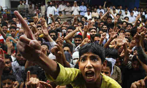 Demonstrations by Kashmiri separatists (AP)