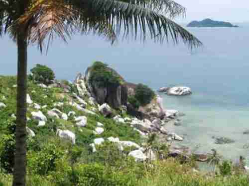 Senoa Island, in the Natuna island chain