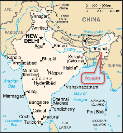 India's Assam province has over 20 ethnic groups, many minorities, few majorities and over 50 languages