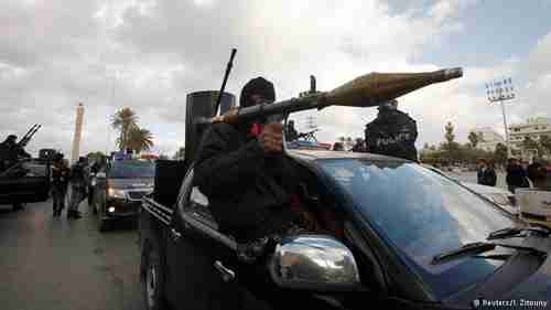 Libyan police in Tripoli (Reuters)