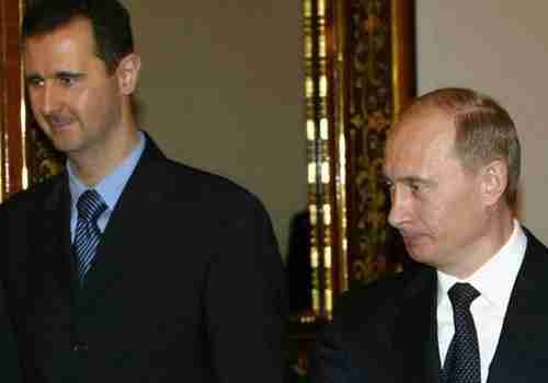 Bashar al-Assad and Vladimir Putin (Reuters)