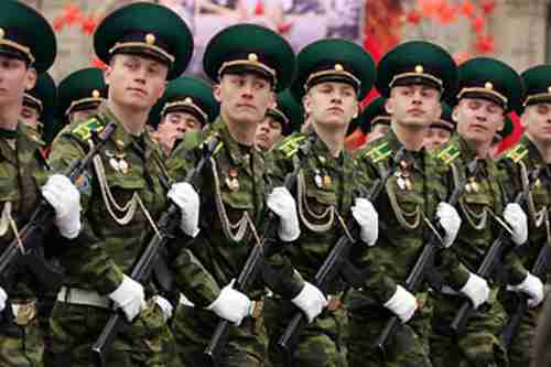 Russian soldiers