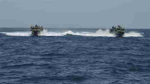 Two US Navy boats with 10 American sailors held by Irans Islamic Revolution Guards Corps. (PressTv - Iran)