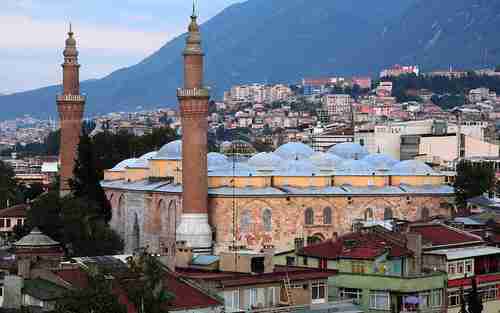 Suicide bomber blew herself up near Bursa's 14th century Ottoman Empire Grand Mosque