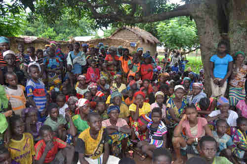 United Nations in Chad registering refugees fleeing from violence in Chad (UNHCR)