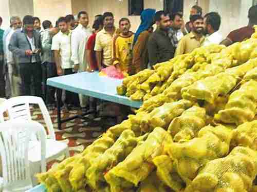 India's Consulate in Jeddah distributes food to starving migrant workers on Sunday (The Hindu)