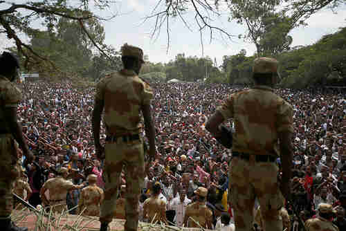 Irreecha festive on 2-October, prior to the deadly stampede (Reuters)