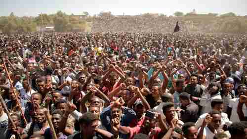 Massive protests in Ethiopia's Oromia region pushed prime minister Hailemariam Desalegn to resign (Reuters)