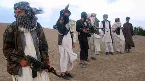 Afghan Taliban militants (AFP)