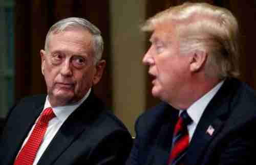 James Mattis and Donald Trump (Reuters)