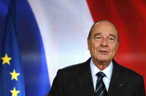 Jacques Chirac on March 11, 2007, shortly before stepping down as president.  After leaving office, he was found guilty of misuse of public money, breach of trust and illegal conflict of interest (RFI)